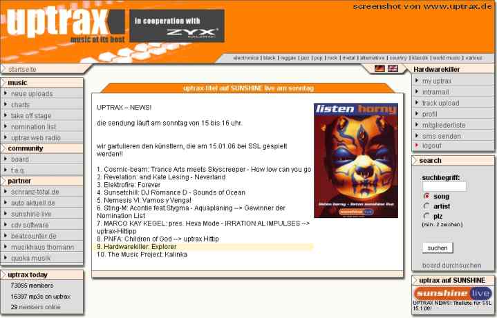 Und gleich noch einmal weil es so sch&ouml;n war :-)